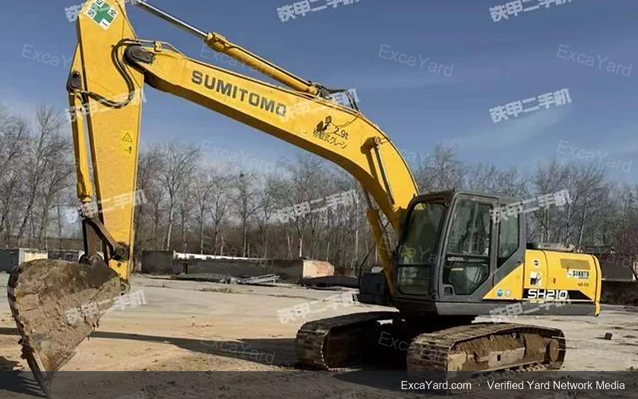 2021 Sumitomo SH210A5 Used Excavator — gallery view 11, used excavator available for export from China
