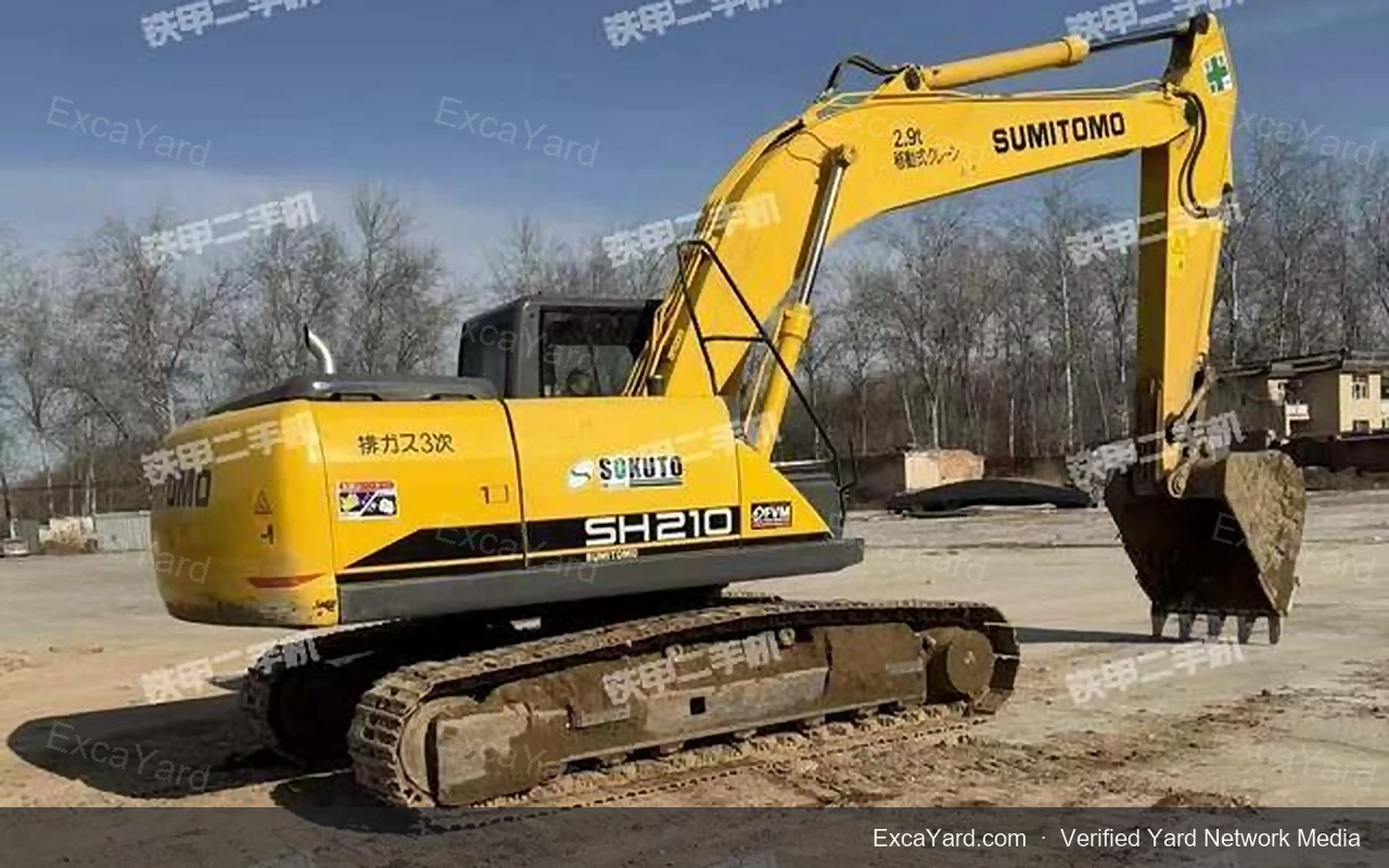 2021 Sumitomo SH210A5 Used Excavator — gallery view 10, used excavator available for export from China