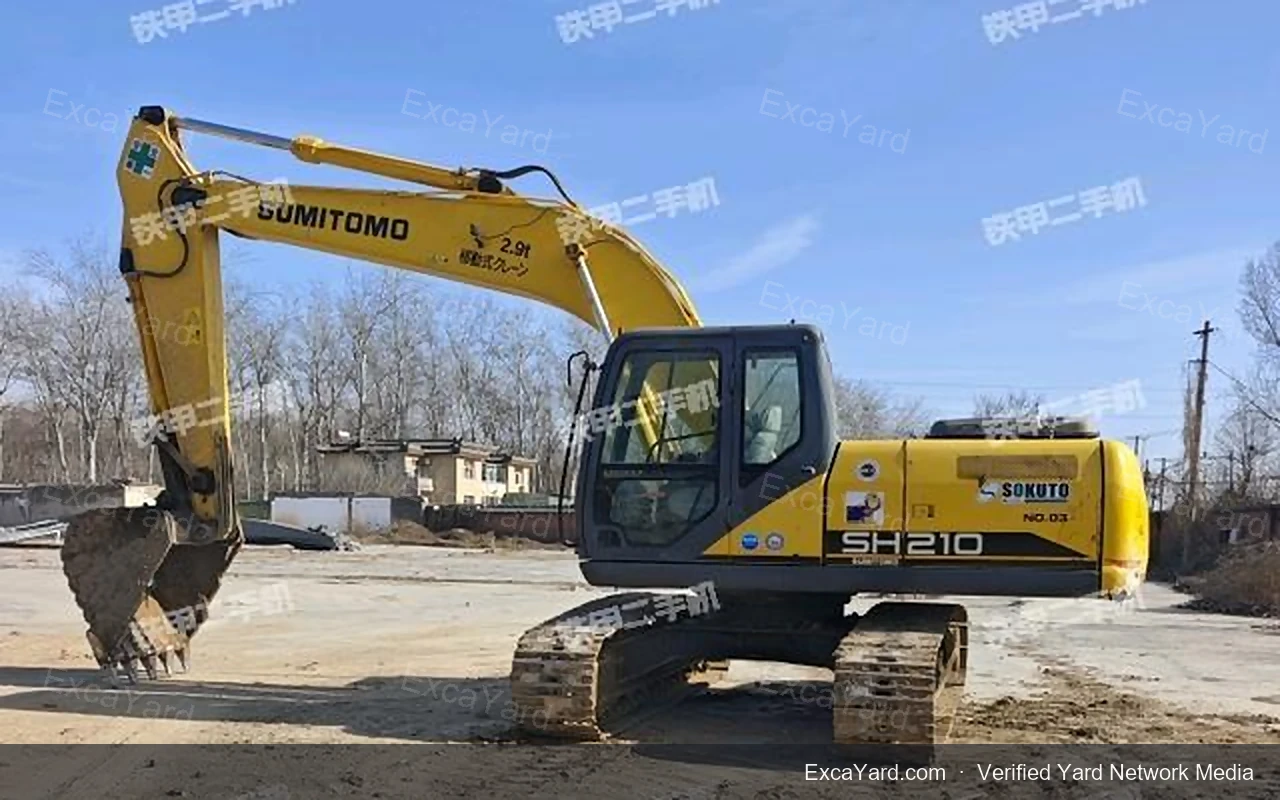 2021 Sumitomo SH210A5 Used Excavator — gallery view 13, used excavator available for export from China