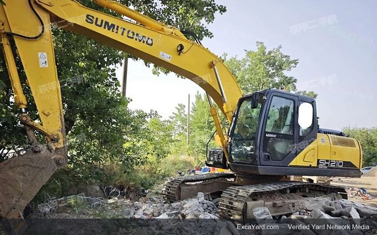 2021 Sumitomo SH210A5 Used Excavator — gallery view 7, used excavator available for export from China