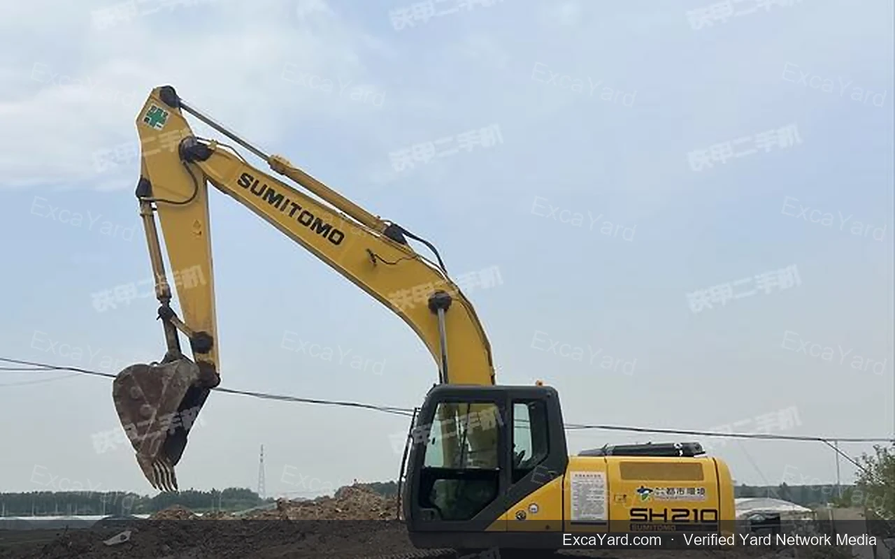 2020 Sumitomo SH210A5 Used Excavator — gallery view 3, used excavator available for export from China