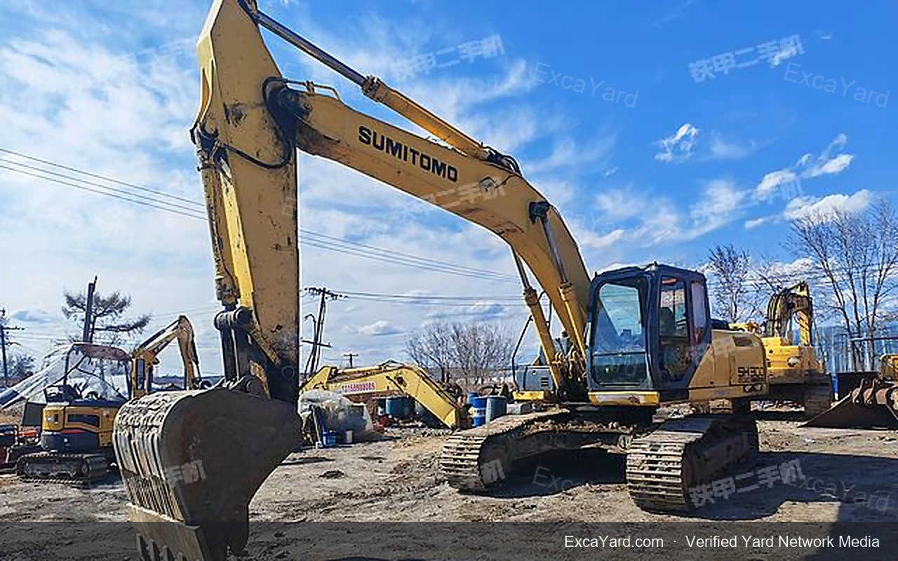 2010 Sumitomo SH2405 Used Excavator — gallery view 9, used excavator available for export from China
