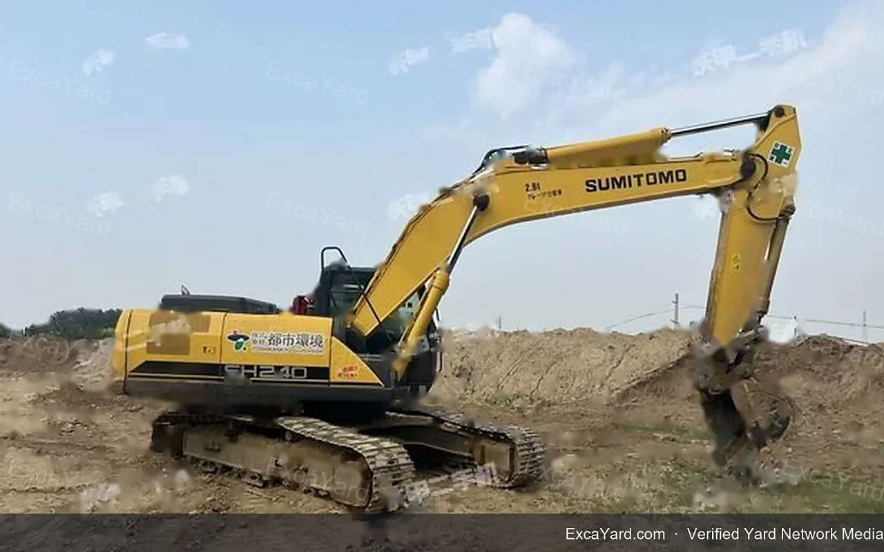 2020 Sumitomo SH2406 Used Excavator — gallery view 2, used excavator available for export from China