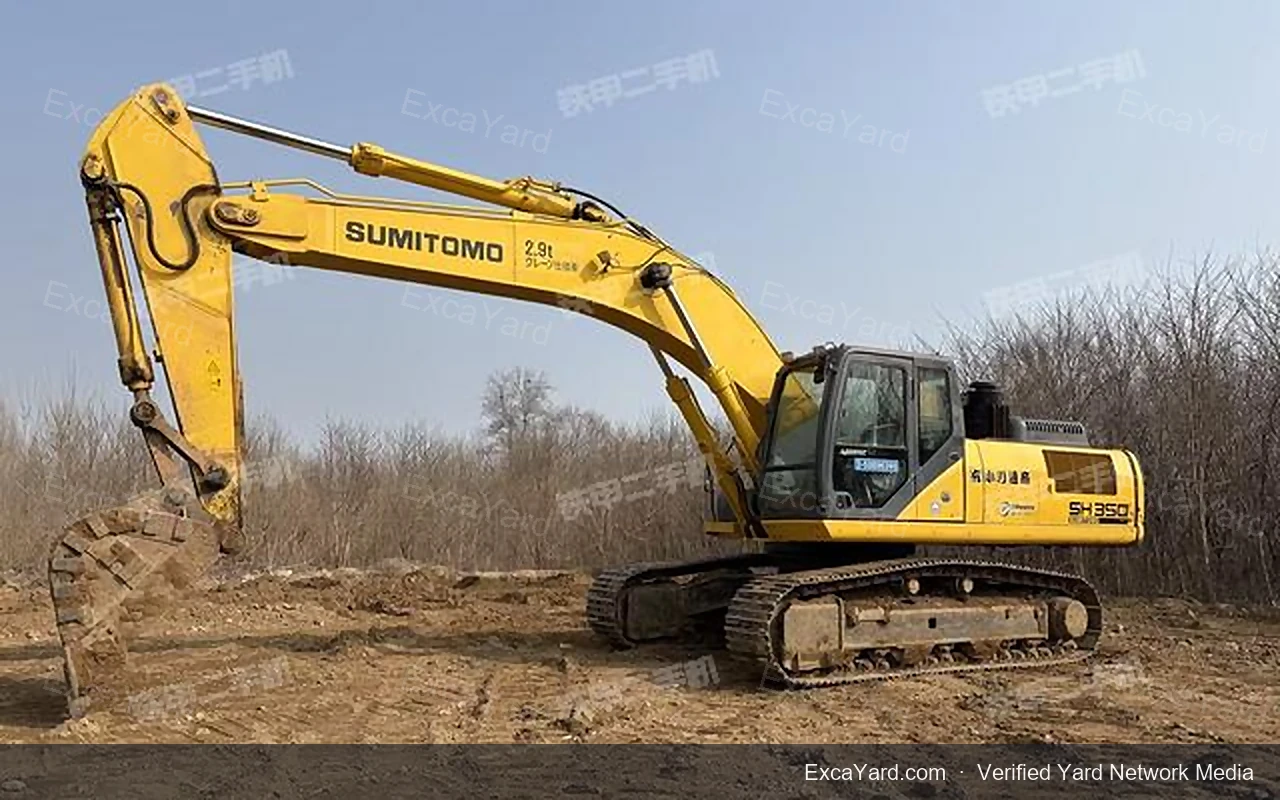 2014 Sumitomo SH3505 Used Excavator — gallery view 2, used excavator available for export from China
