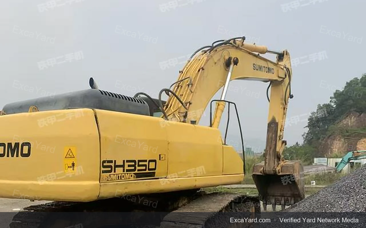 2007 Sumitomo SH350HD3B Used Excavator — gallery view 2, used excavator available for export from China