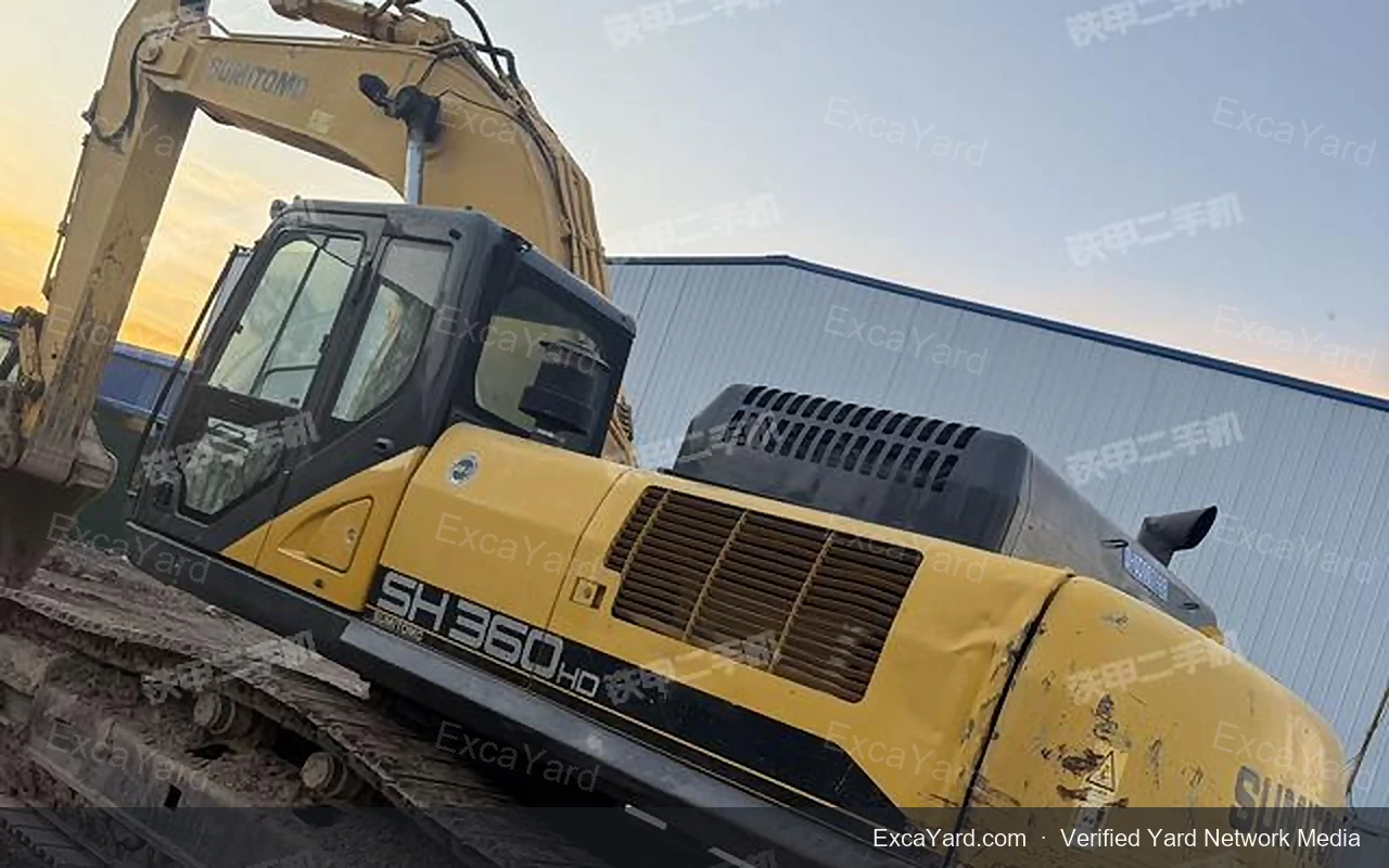 2019 Sumitomo SH360HD6 Used Excavator — gallery view 3, used excavator available for export from China