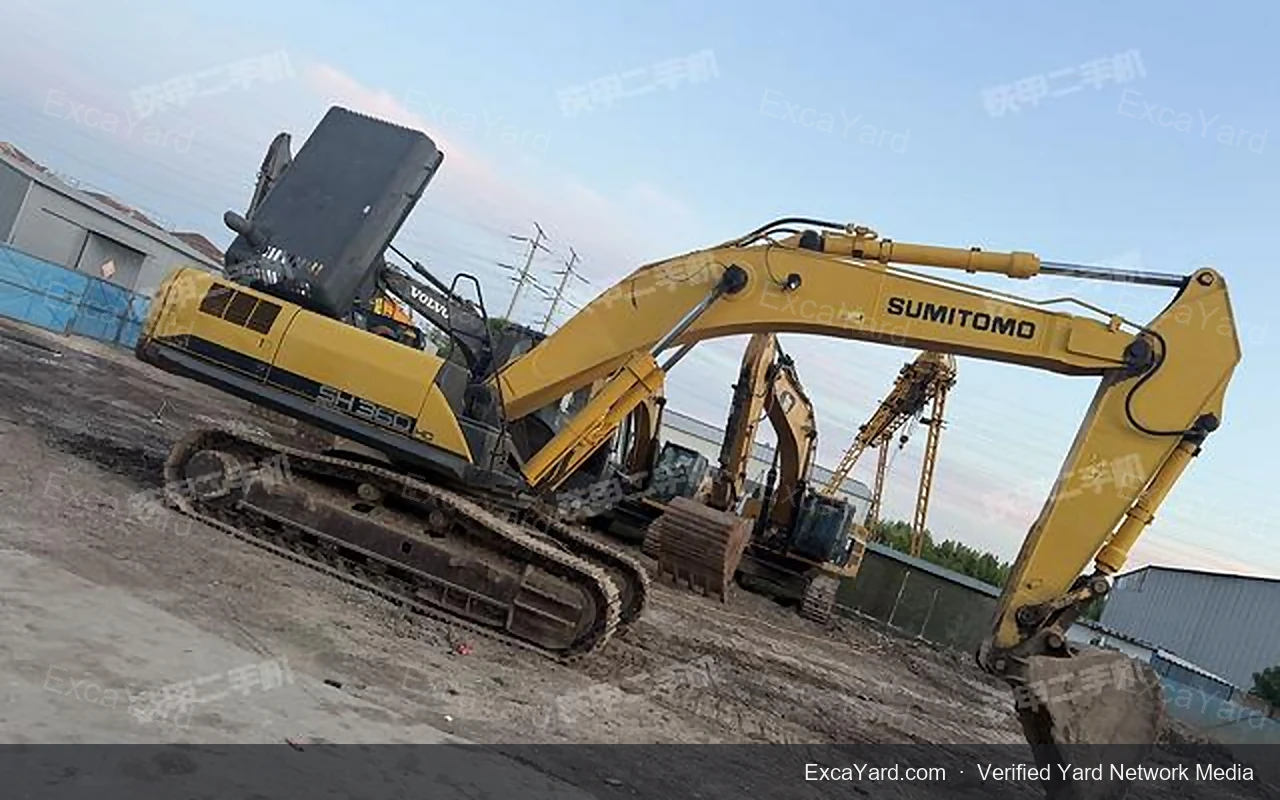2019 Sumitomo SH360HD6 used excavator for sale — Grade A, 6,562 hours, FOB Shanghai $25,500 | Stock EXY-SUMISH360HD6-217