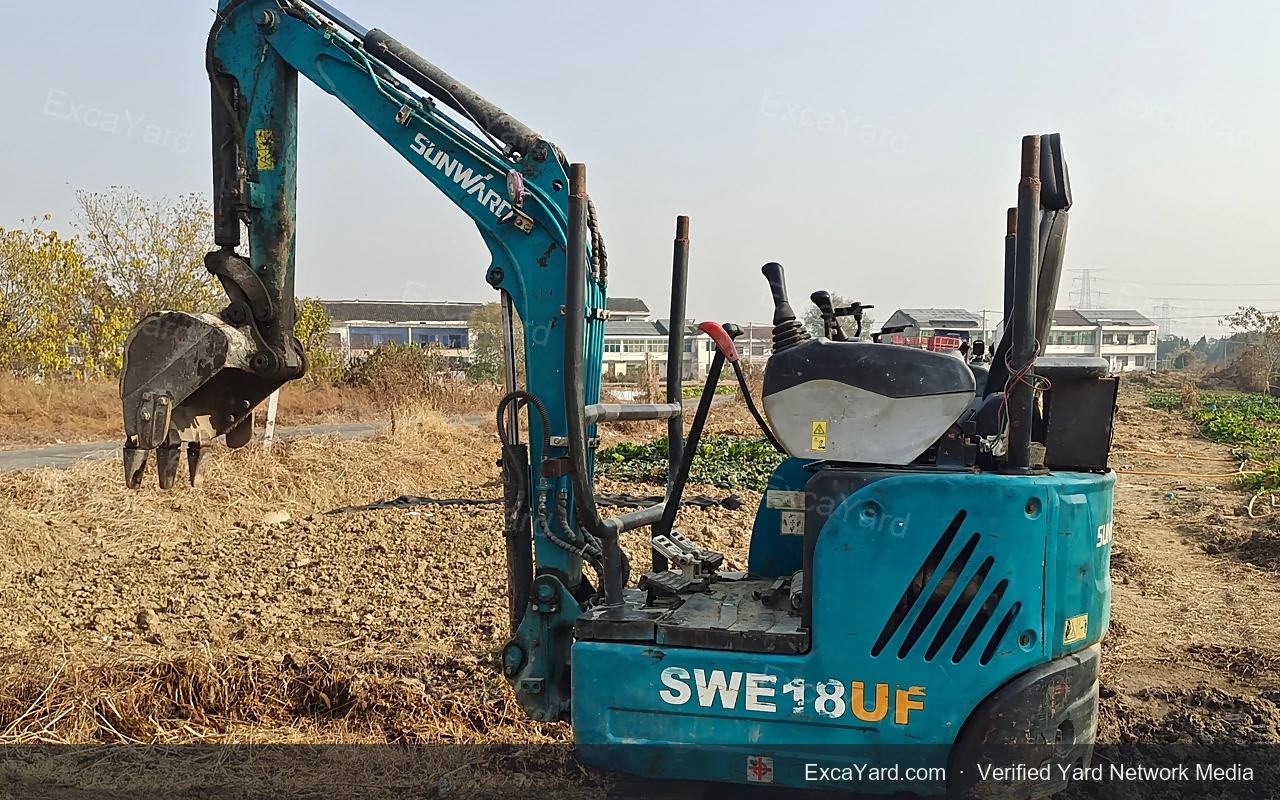 2021 Sunward SWE18UF Used Excavator — gallery view 2, used excavator available for export from China