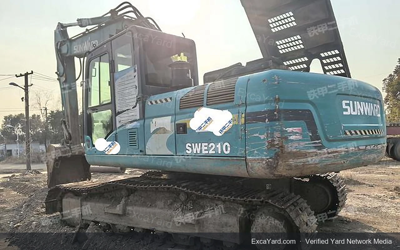 2013 Sunward SWE2101 Used Excavator — gallery view 3, used excavator available for export from China