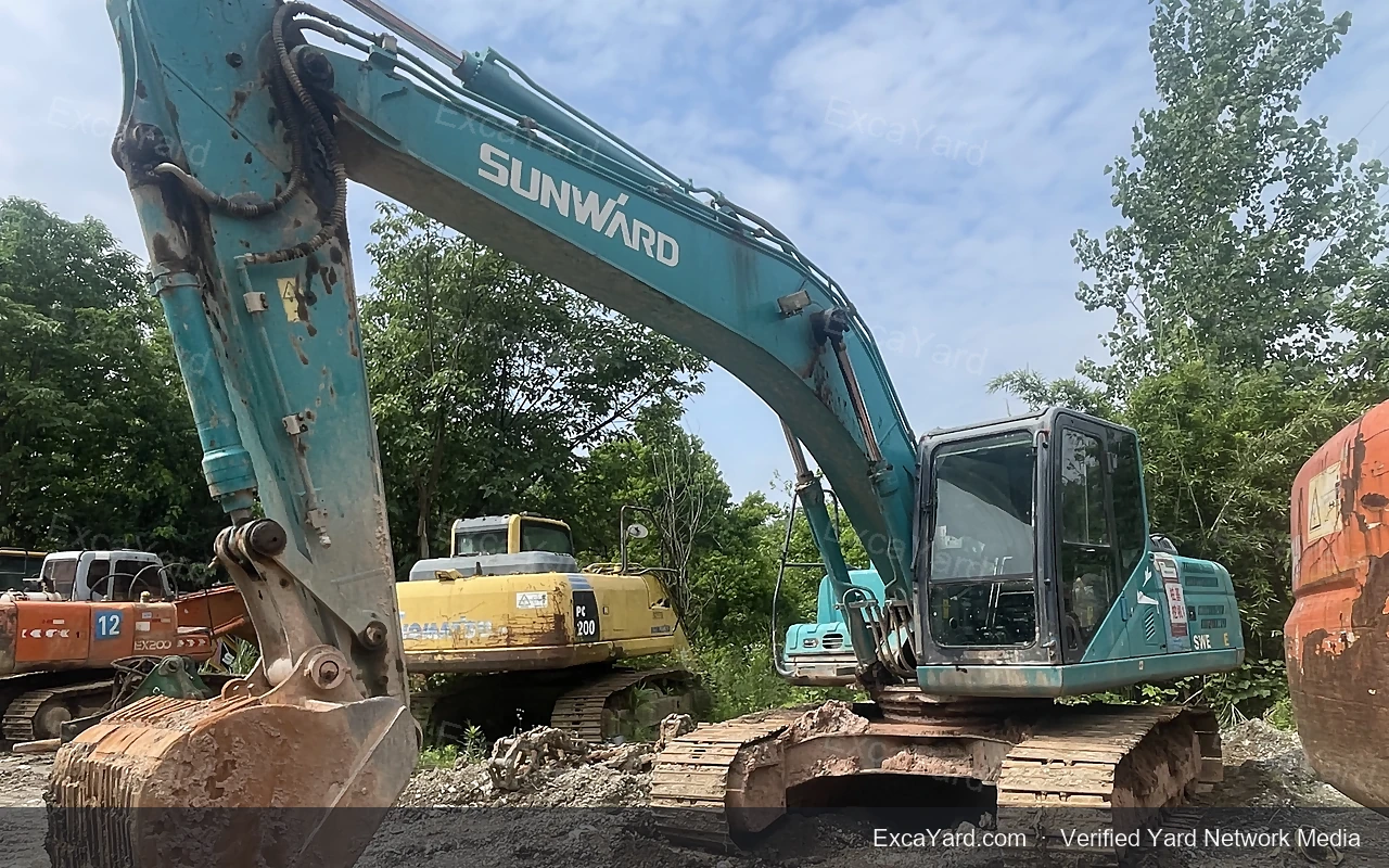 2021 Sunward SWE215 Used Excavator — gallery view 2, used excavator available for export from China