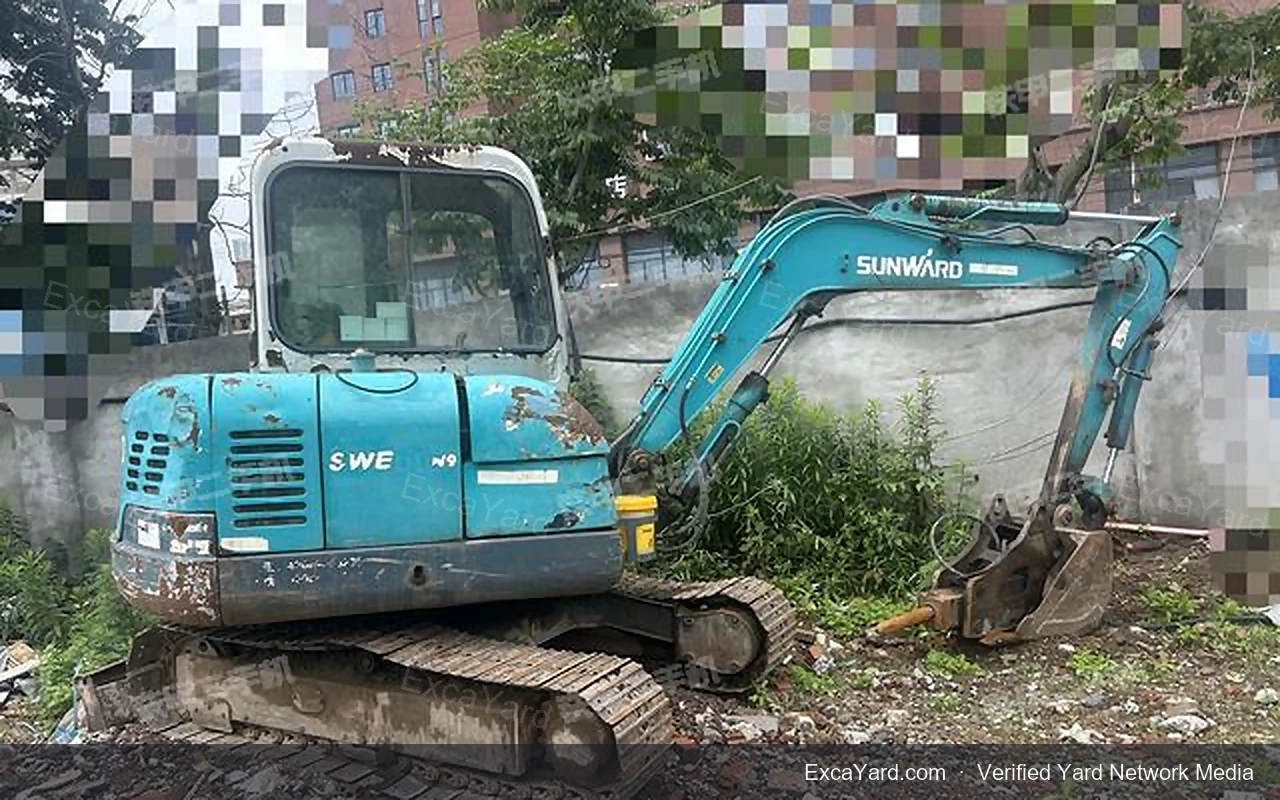 2012 Sunward SWE50N9 Used Excavator — gallery view 4, used excavator available for export from China