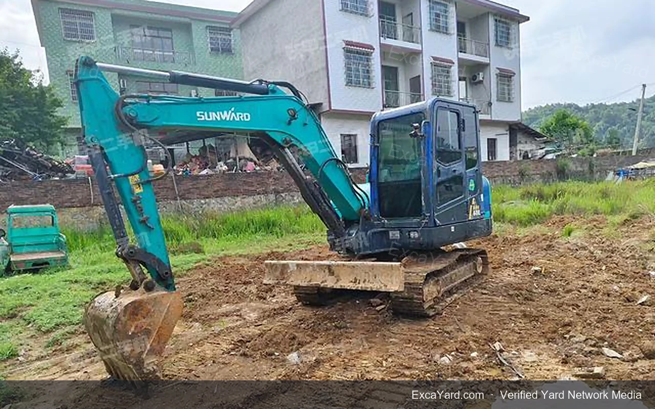 2022 Sunward SWE60E Used Excavator — gallery view 4, used excavator available for export from China