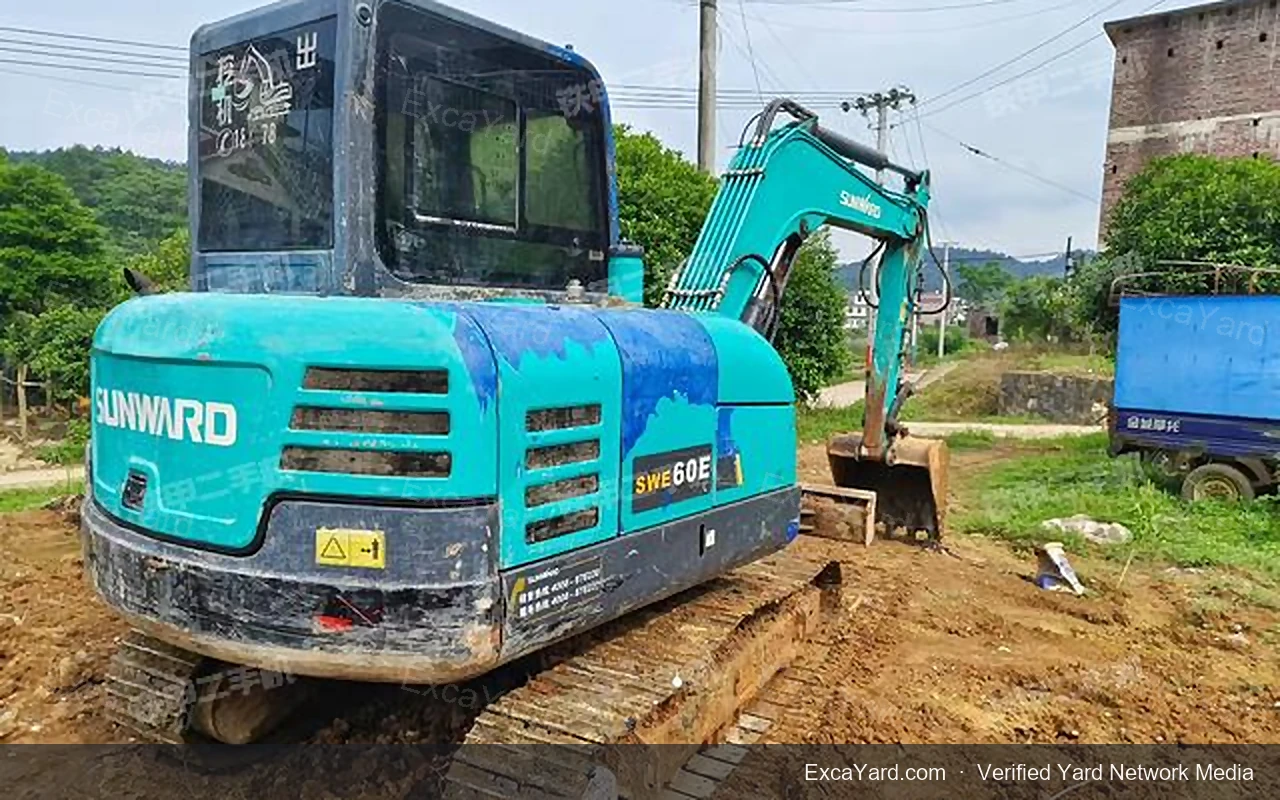 2022 Sunward SWE60E Used Excavator — gallery view 10, used excavator available for export from China