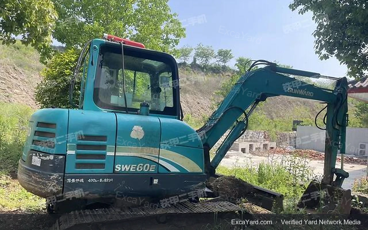 2019 Sunward SWE60E Used Excavator — gallery view 5, used excavator available for export from China