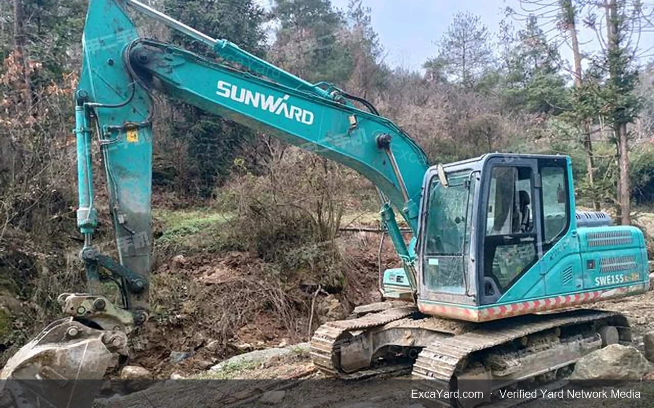2019 Sunward SWE60E Used Excavator — gallery view 3, used excavator available for export from China