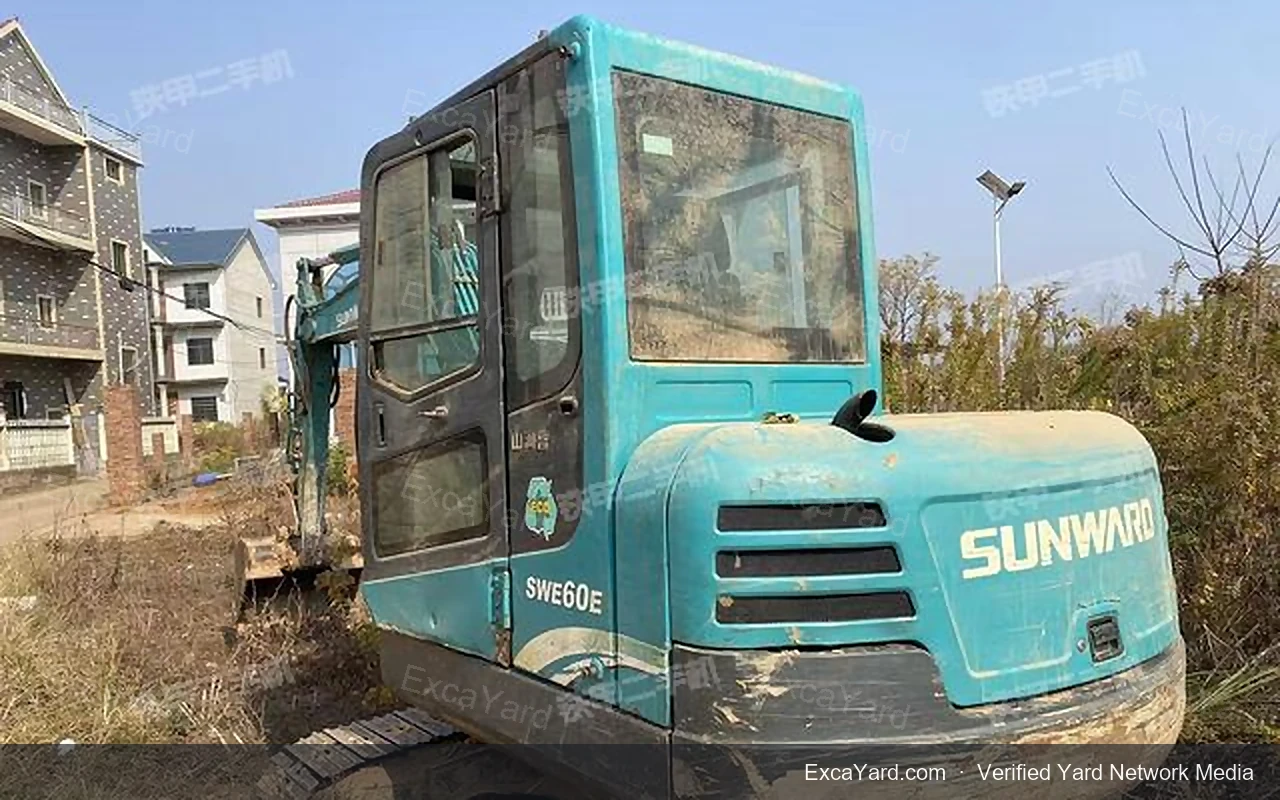 2020 Sunward SWE60E Used Excavator — gallery view 3, used excavator available for export from China