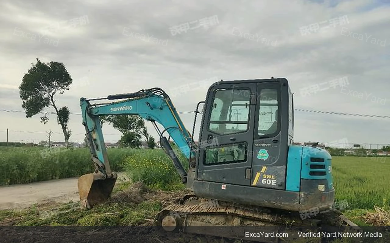 2021 Sunward SWE60E Used Excavator — gallery view 3, used excavator available for export from China