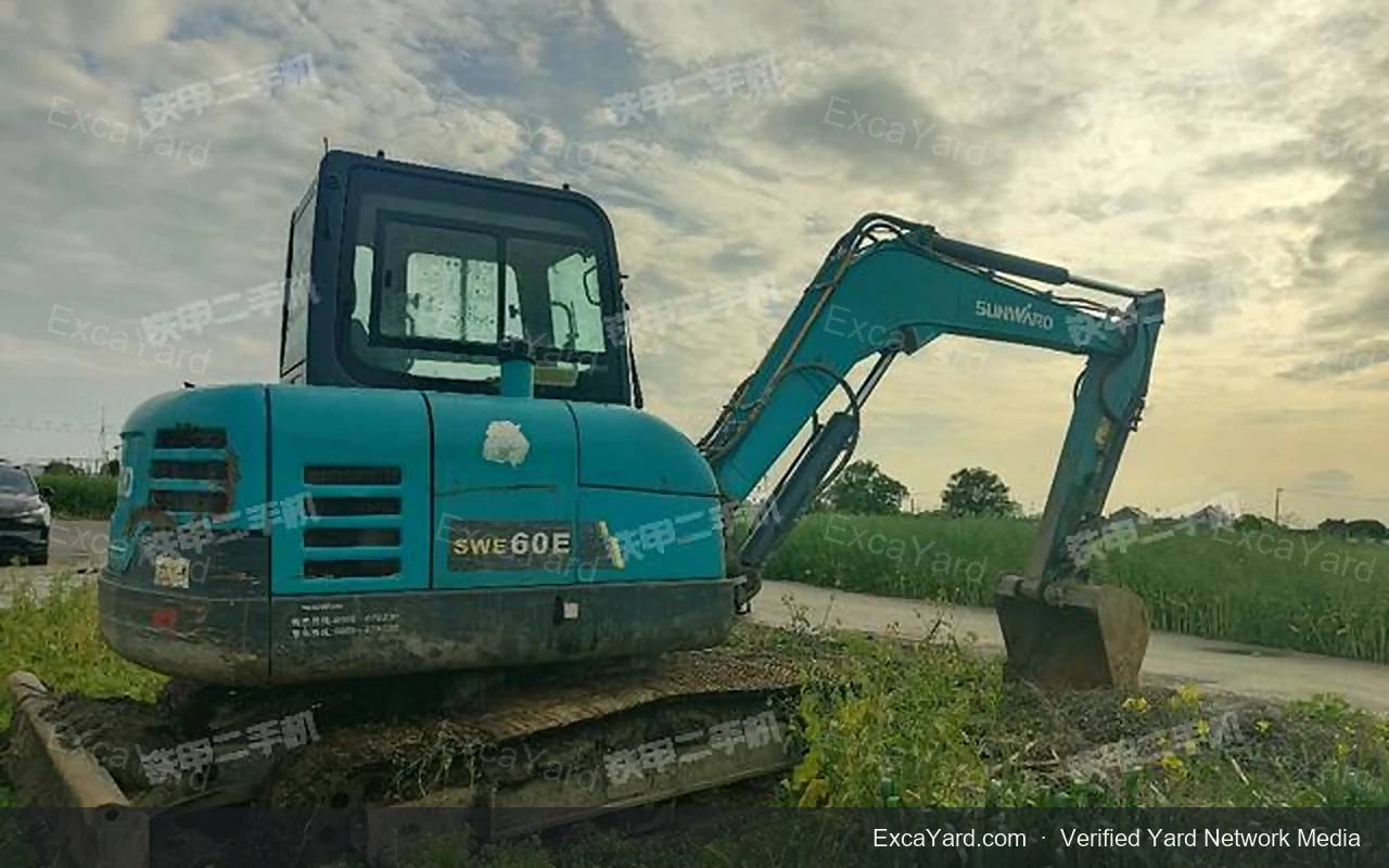 2021 Sunward SWE60E Used Excavator — gallery view 8, used excavator available for export from China