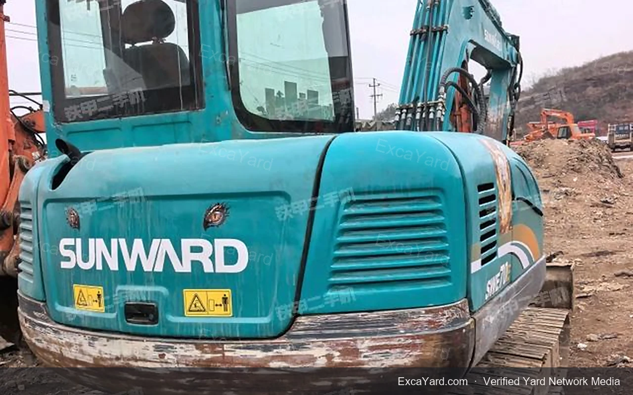 2010 Sunward SWE70E Used Excavator — gallery view 9, used excavator available for export from China