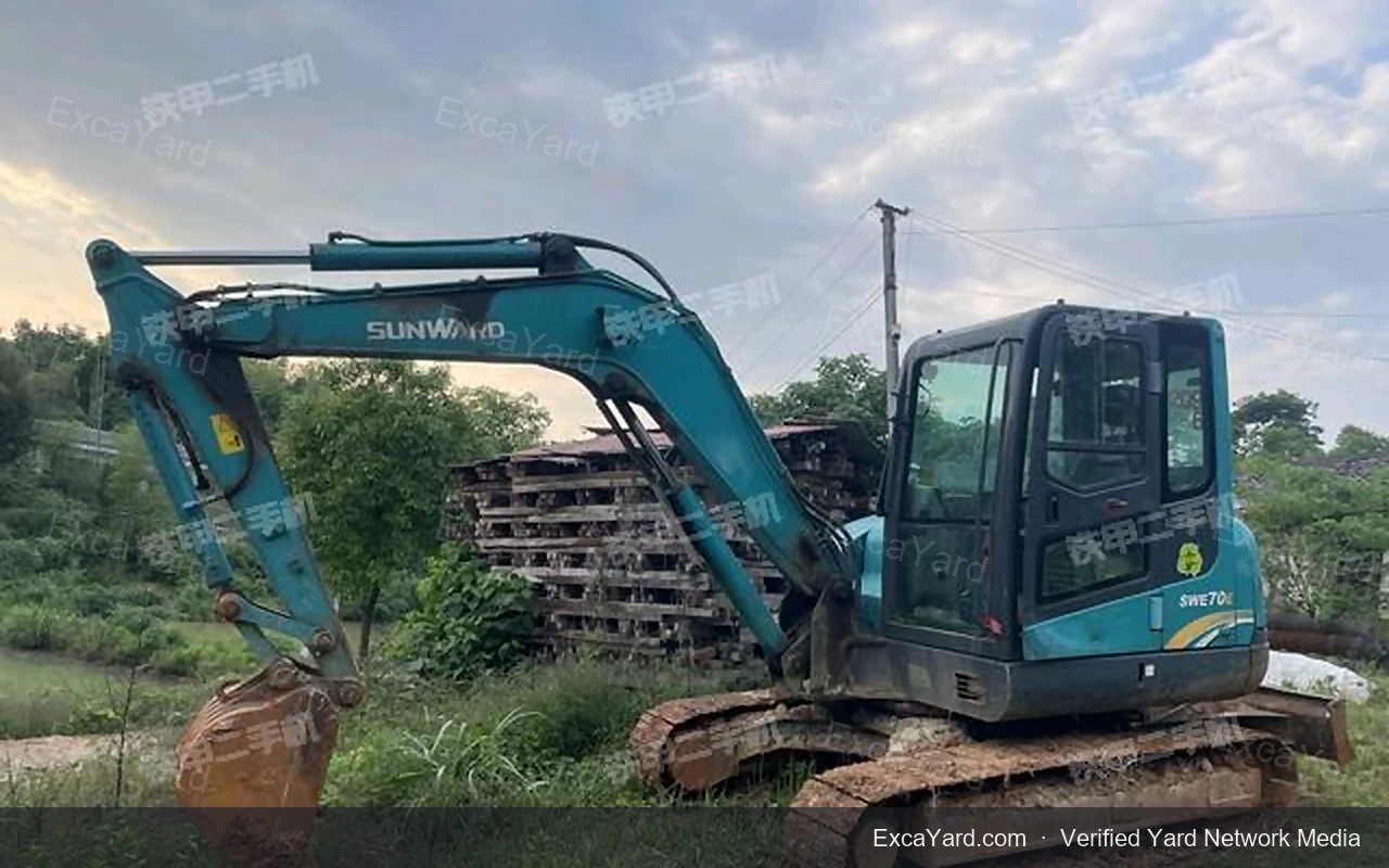 2010 Sunward SWE70E Used Excavator — gallery view 5, used excavator available for export from China