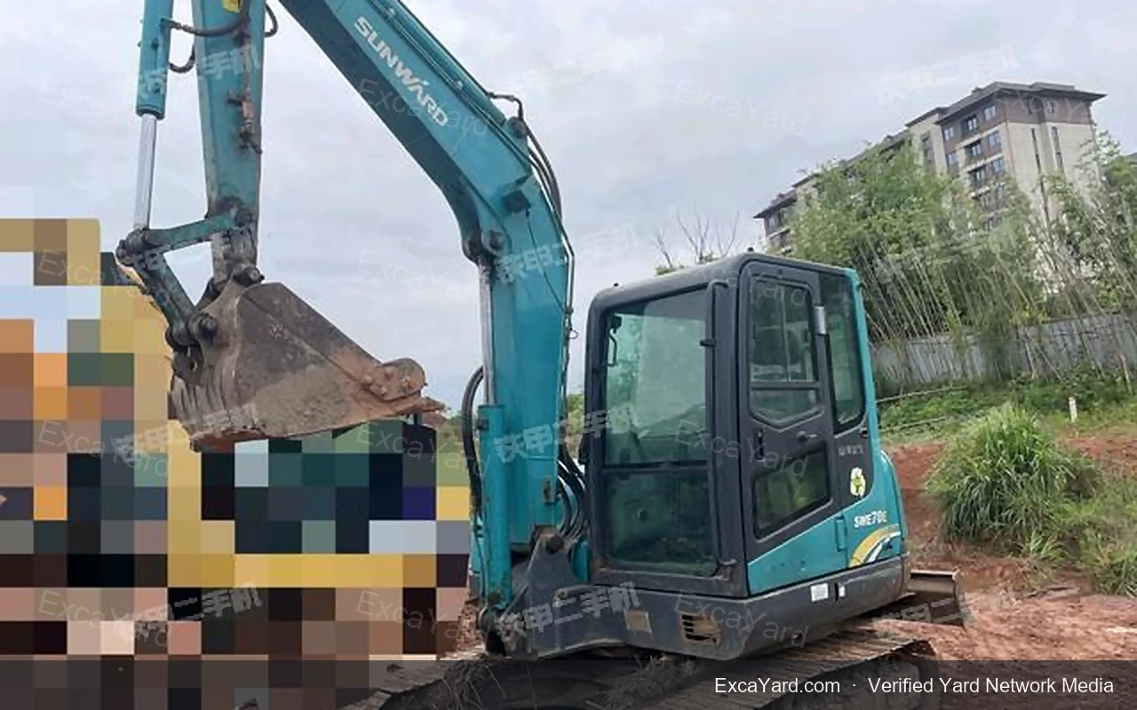 2010 Sunward SWE70E Used Excavator — gallery view 4, used excavator available for export from China
