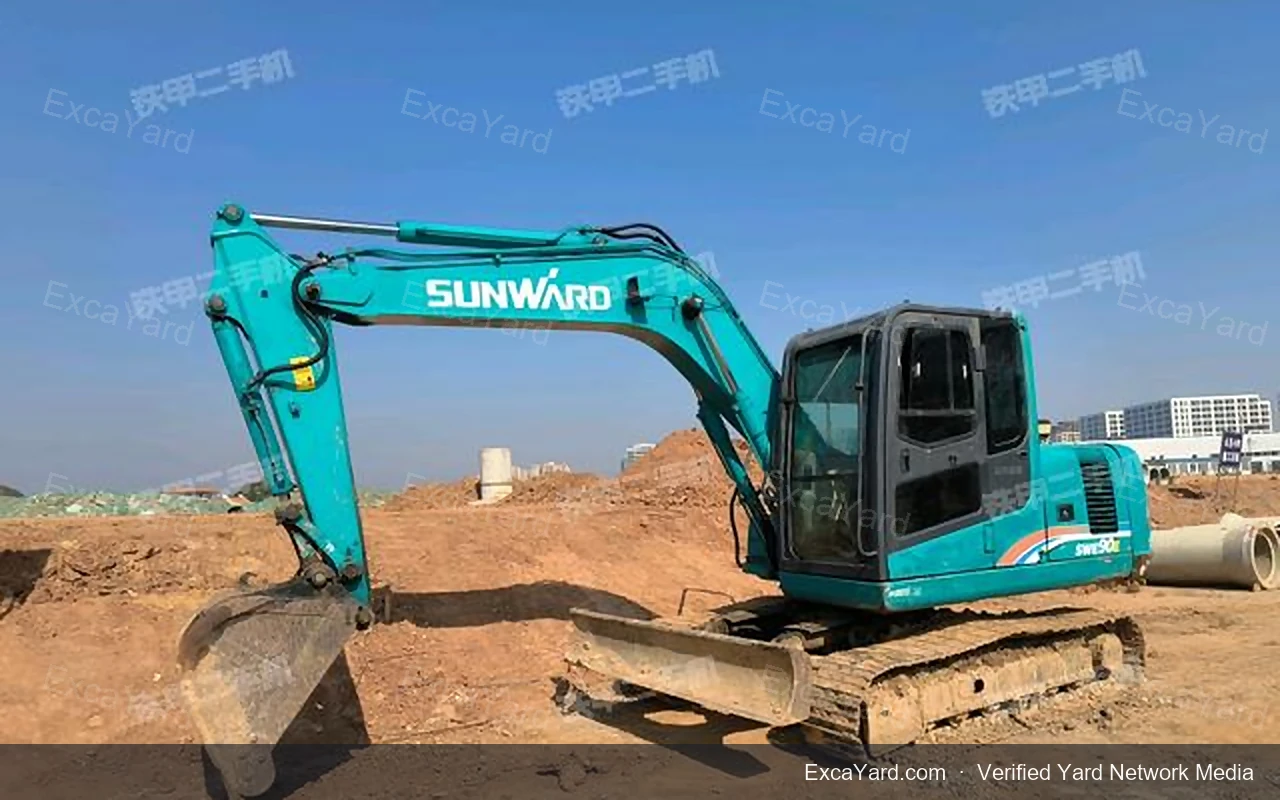 2010 Sunward SWE70E Used Excavator — gallery view 12, used excavator available for export from China