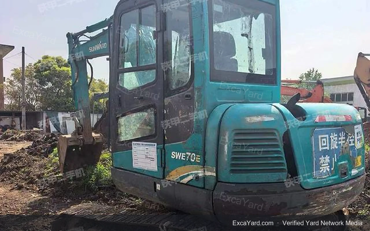 2016 Sunward SWE70E Used Excavator — gallery view 8, used excavator available for export from China