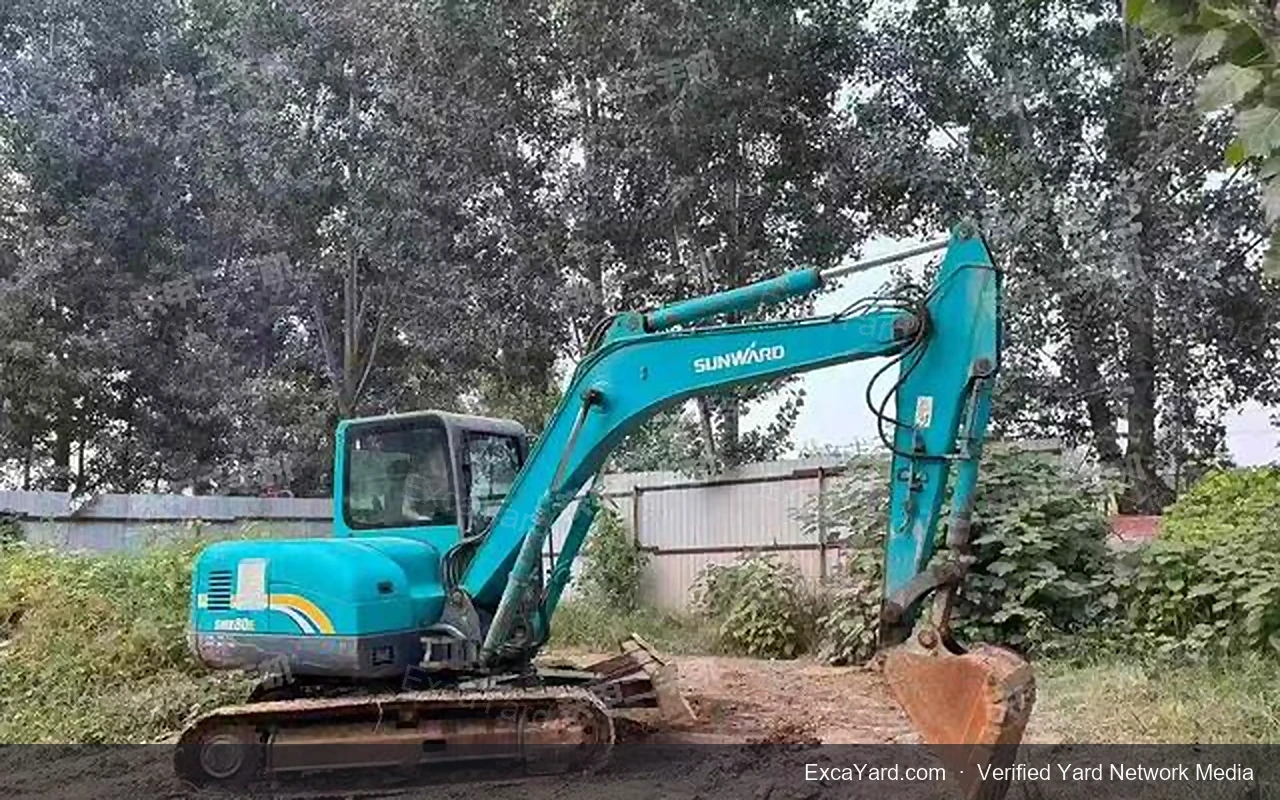 2017 Sunward SWE80E Used Excavator — gallery view 4, used excavator available for export from China