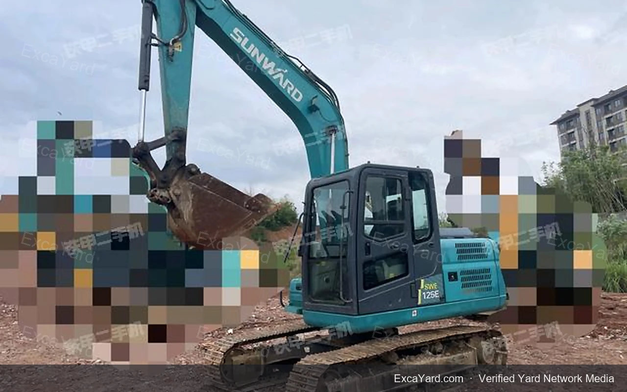 2017 Sunward SWE80E Used Excavator — gallery view 2, used excavator available for export from China