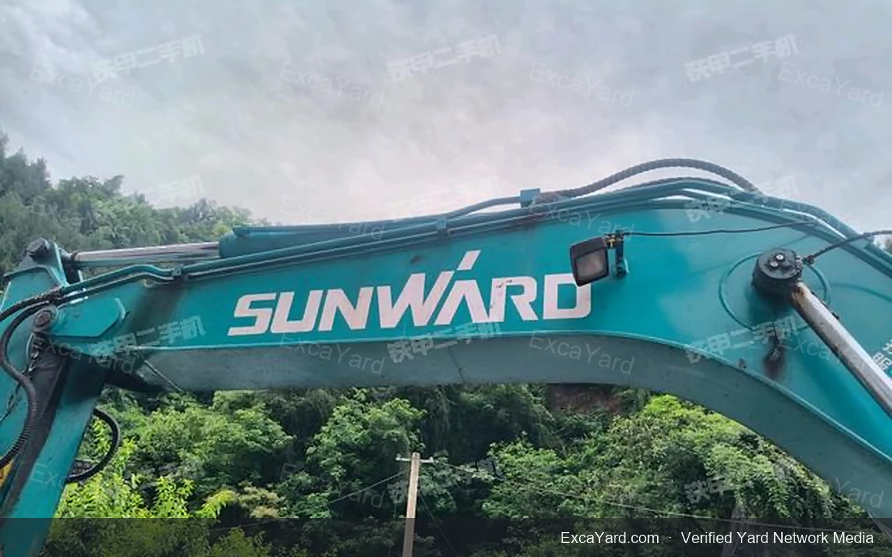 2012 Sunward SWE90N9 used excavator for sale — Grade B, 8,500 hours, FOB Shanghai $12,000 | Stock EXY-SUNWSWE90N9-125