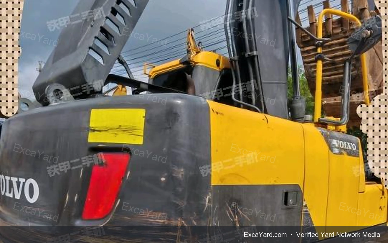 2019 Volvo EC120D Used Excavator — gallery view 10, used excavator available for export from China