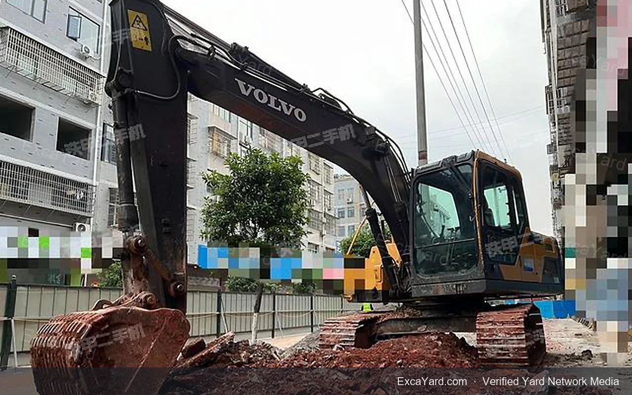 2019 Volvo EC120D Used Excavator — gallery view 9, used excavator available for export from China