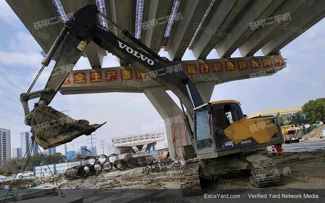 2017 Volvo EC200D1 Used Excavator — gallery view 10, used excavator available for export from China