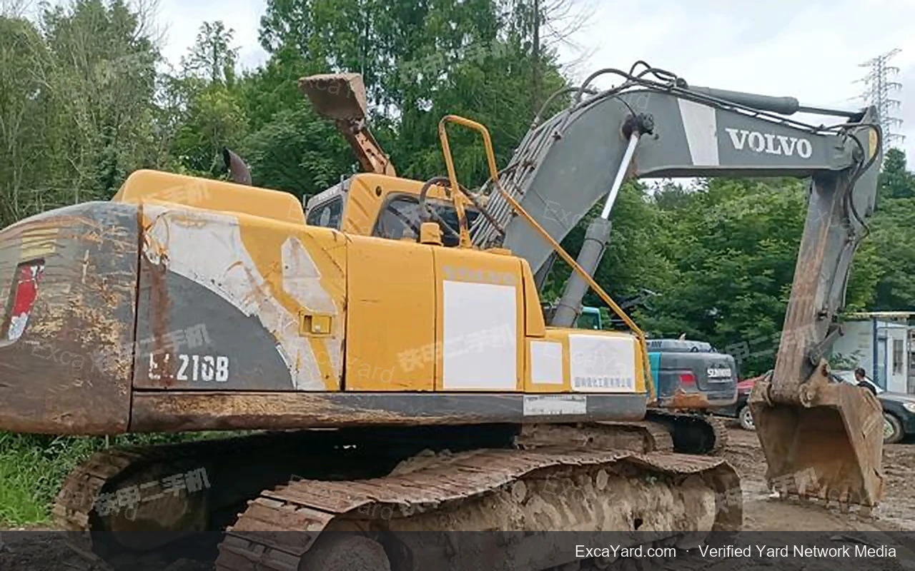 2015 Volvo EC210B Used Excavator — gallery view 6, used excavator available for export from China