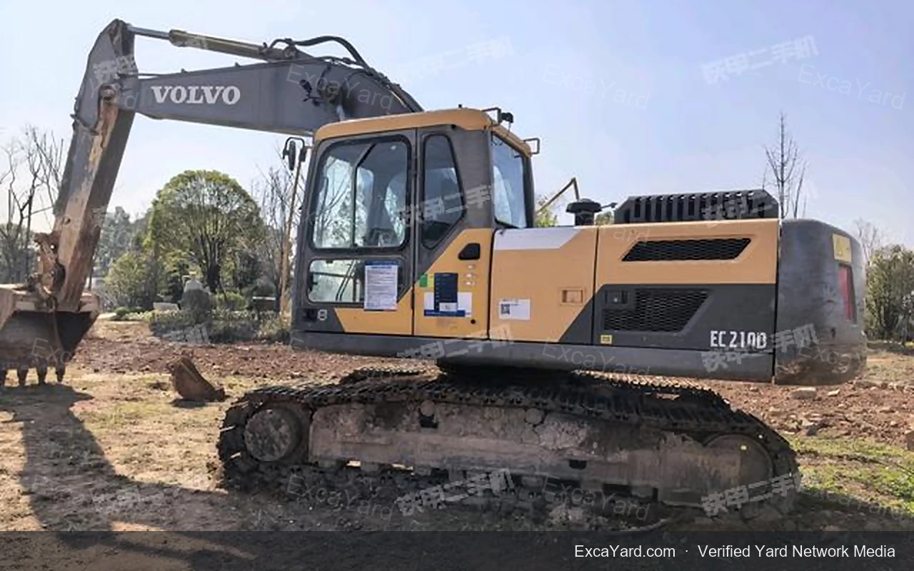 2000 Volvo EC210D Used Excavator — gallery view 12, used excavator available for export from China