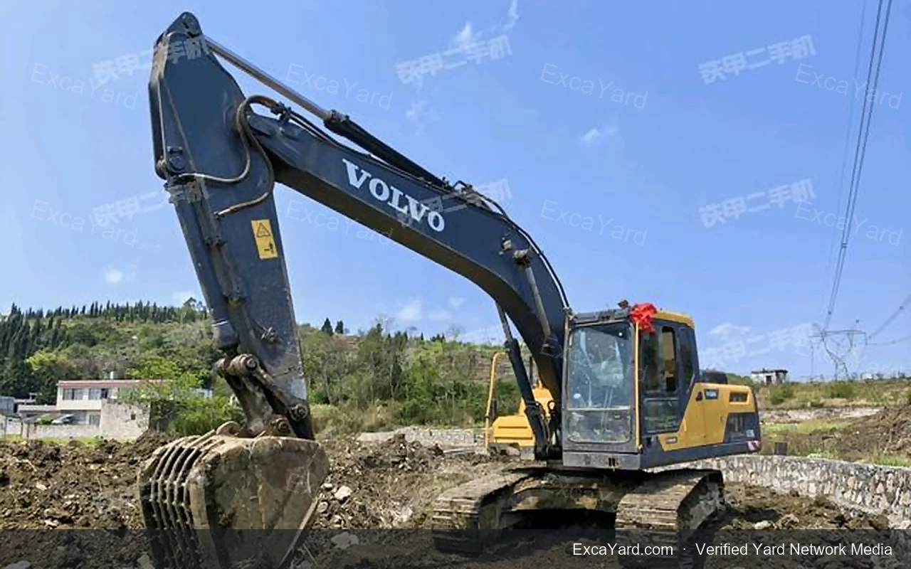 2019 Volvo EC210D Used Excavator — gallery view 14, used excavator available for export from China