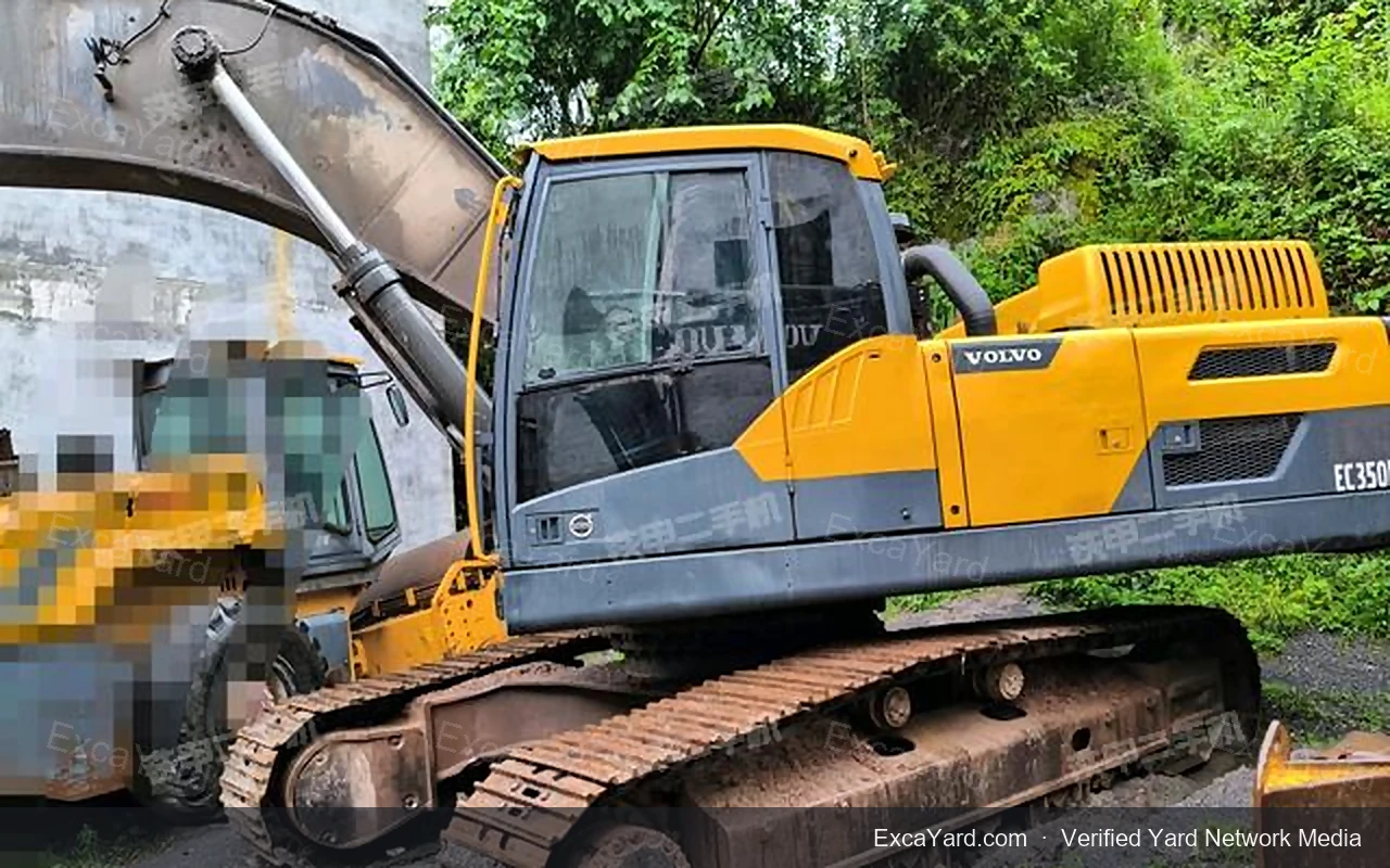 2018 Volvo EC350D Used Excavator — gallery view 5, used excavator available for export from China