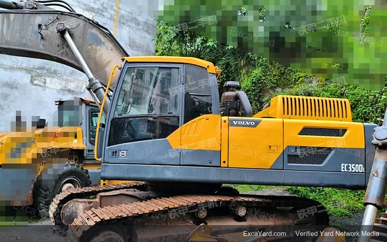 2018 Volvo EC350D Used Excavator — gallery view 7, used excavator available for export from China