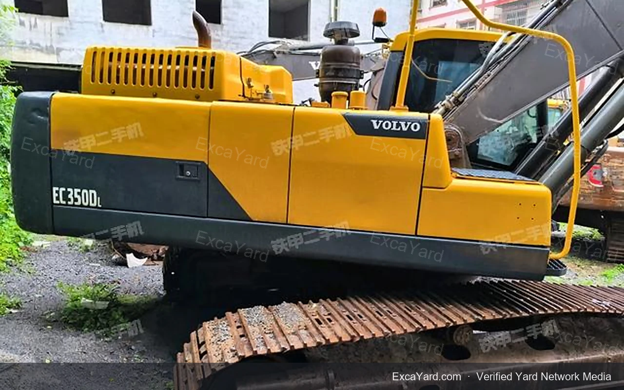 2018 Volvo EC350D Used Excavator — gallery view 4, used excavator available for export from China