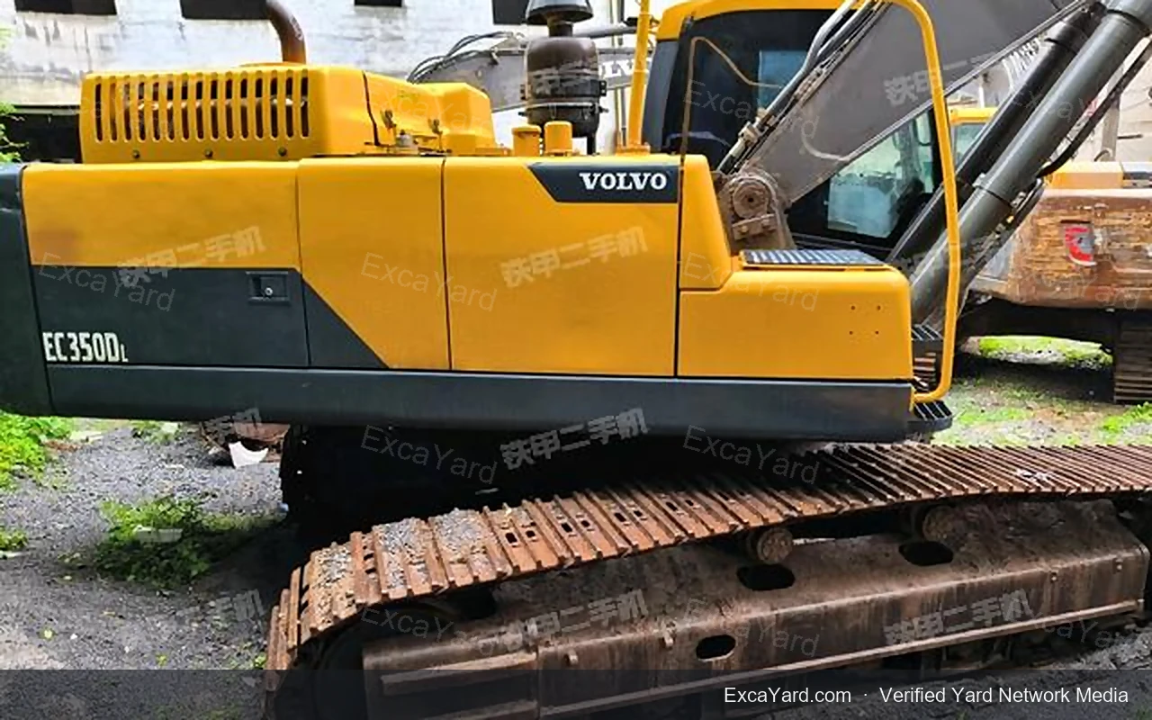 2018 Volvo EC350D Used Excavator — gallery view 10, used excavator available for export from China