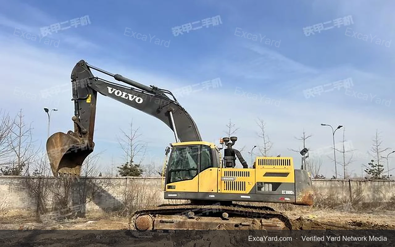 2017 Volvo EC380D Used Excavator — gallery view 4, used excavator available for export from China