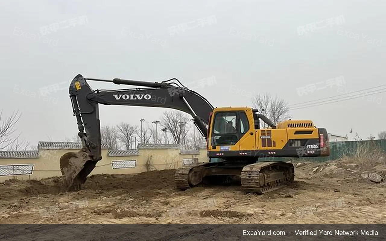 Excavatrice Volvo WOERWO 20t 2010, 5 100 h, grade B