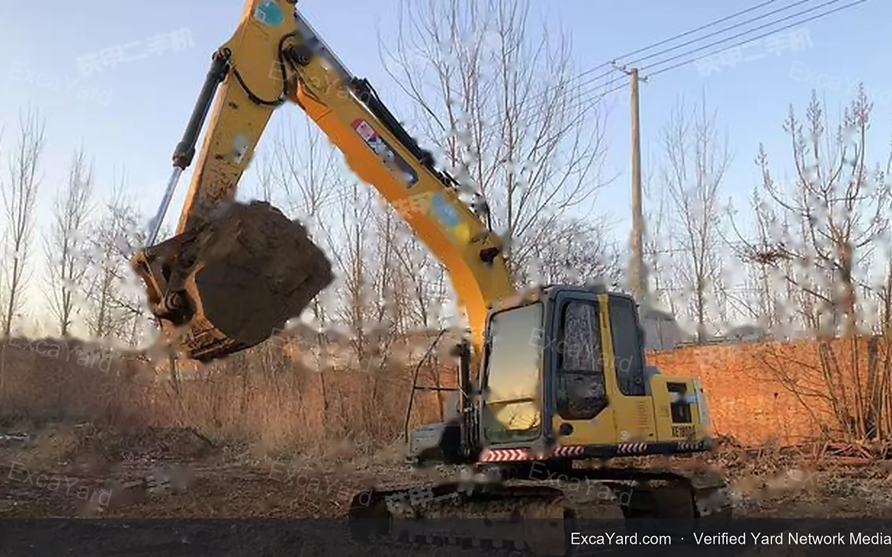 Excavatrice XCMG XE150 2018 Grade A 5 532 heures à l'export