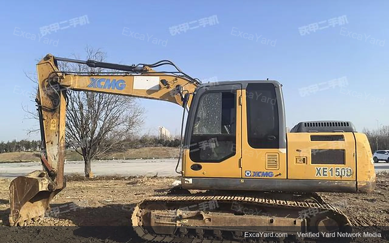 2018 XCMG XE150D Used Excavator — gallery view 5, used excavator available for export from China