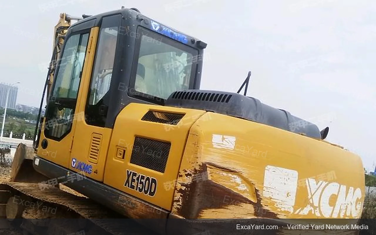 2018 XCMG XE150D Used Excavator — gallery view 2, used excavator available for export from China