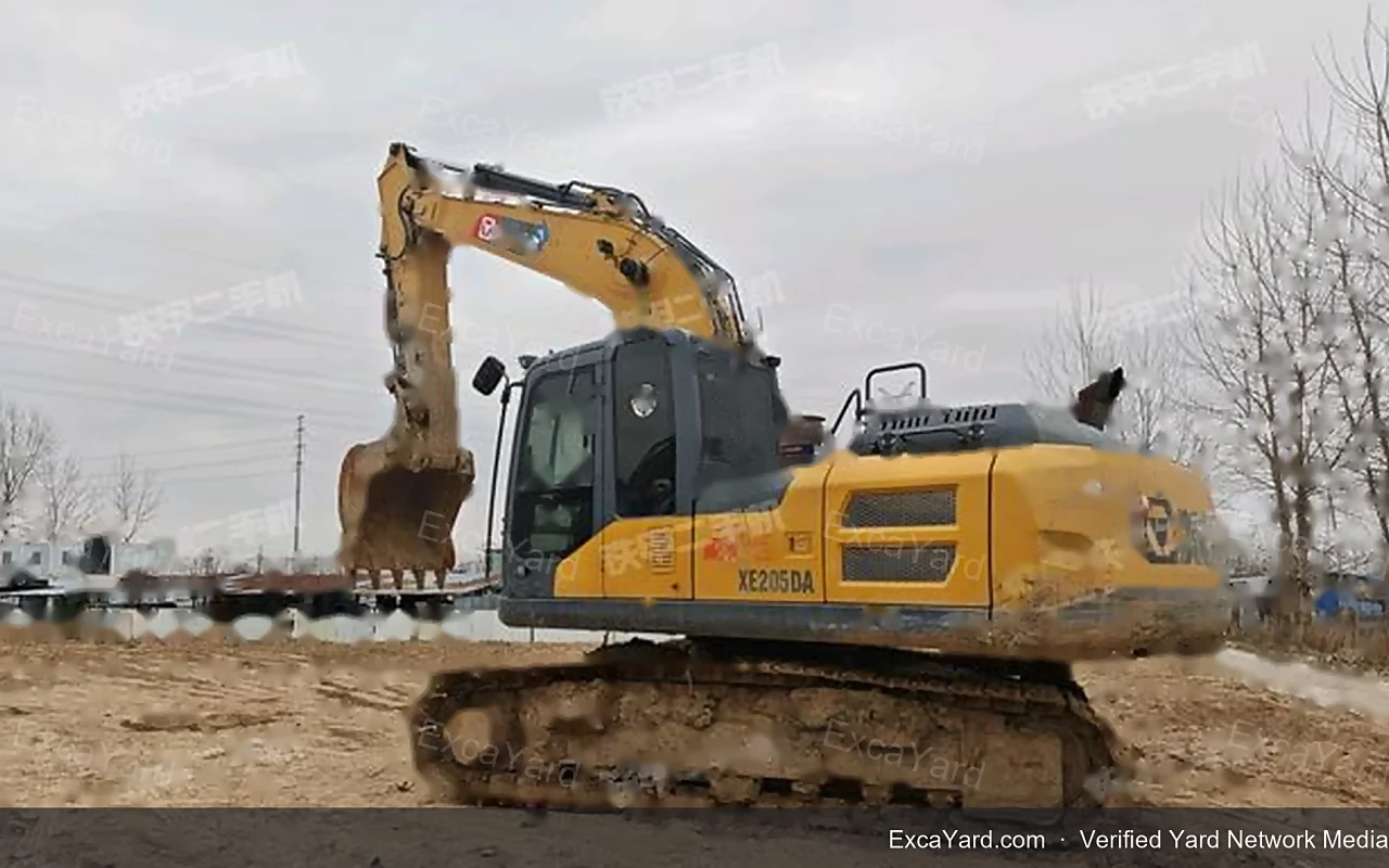 2023 XCMG XE200DA Used Excavator — gallery view 3, used excavator available for export from China
