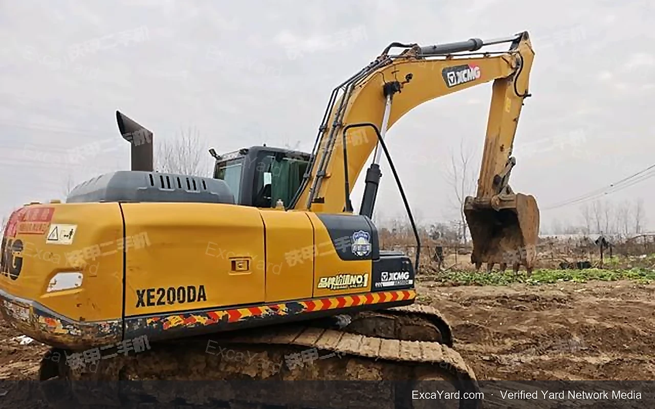 2020 XCMG XE200DA Used Excavator — gallery view 5, used excavator available for export from China