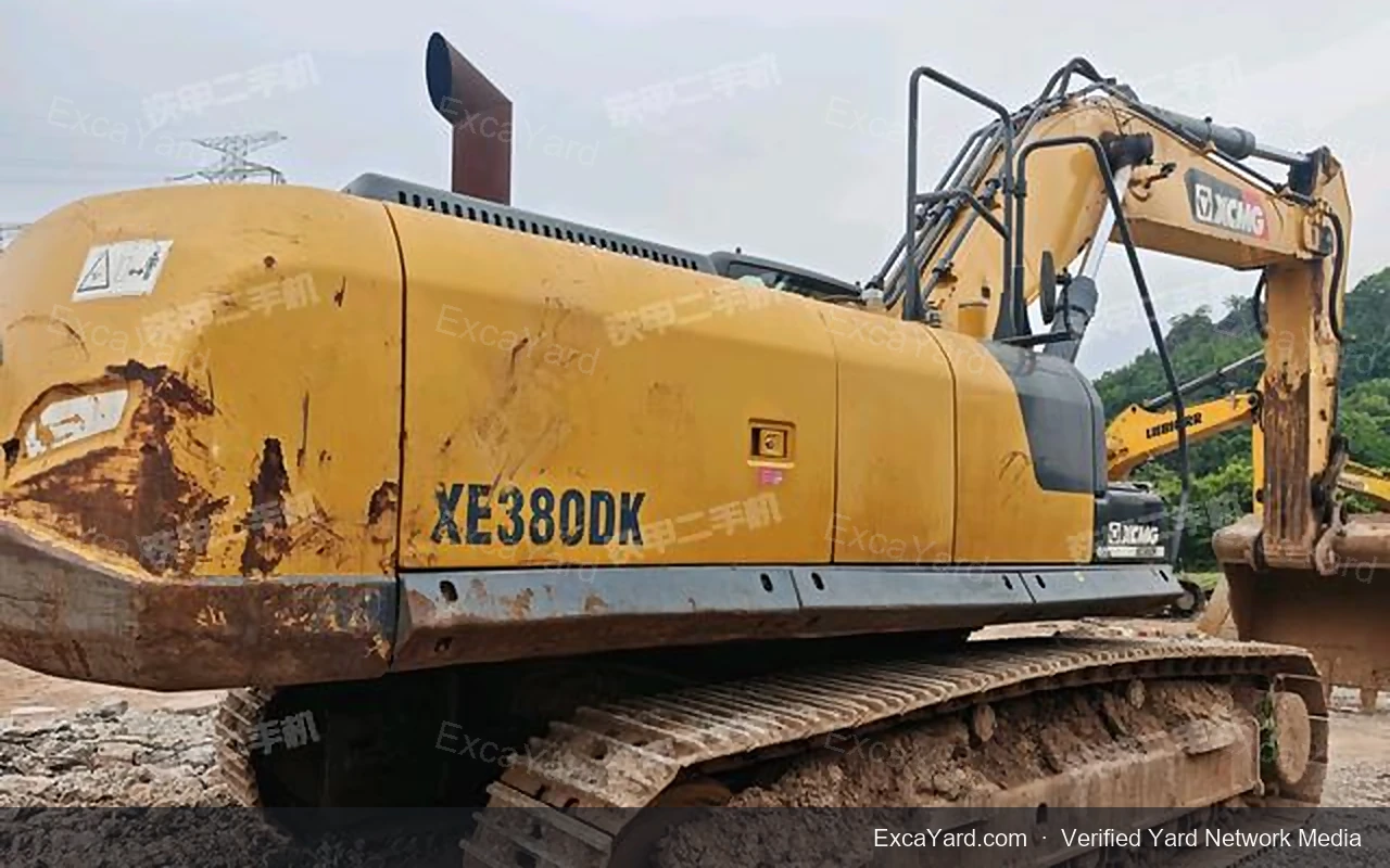 2020 XCMG XE380DK Used Excavator — gallery view 2, used excavator available for export from China