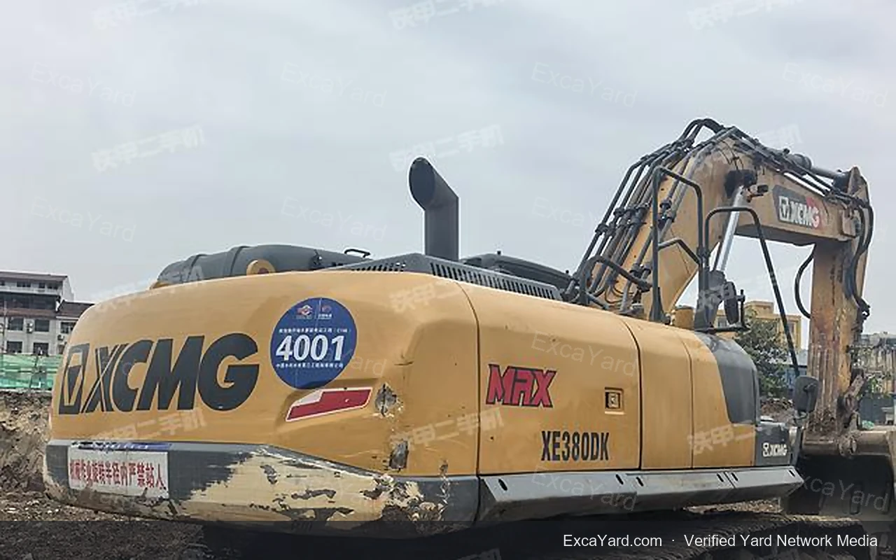 2020 XCMG XE380DK Used Excavator — gallery view 3, used excavator available for export from China