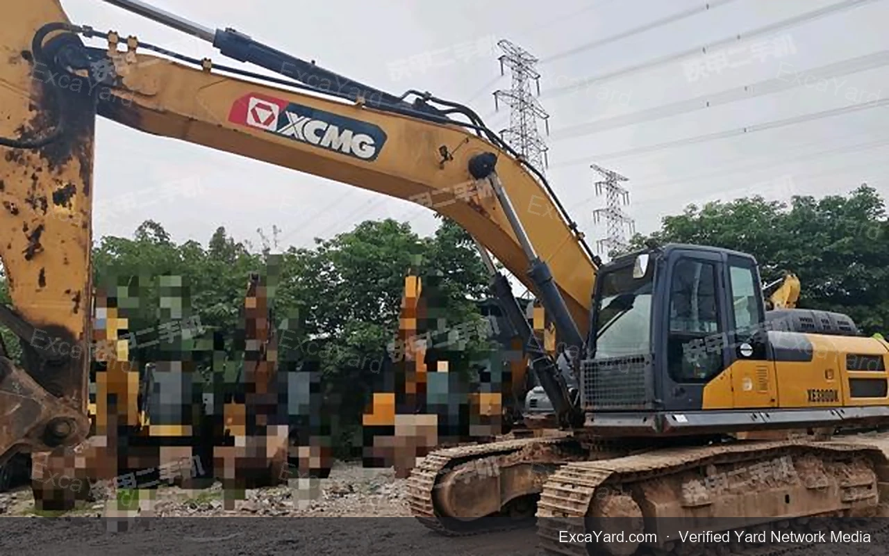 2020 XCMG XE380DK Used Excavator — gallery view 11, used excavator available for export from China